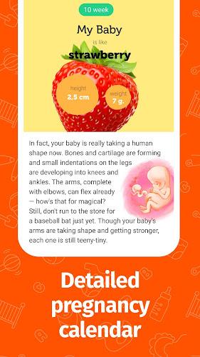 Pregnancy App and Baby Tracker captura de pantalla 