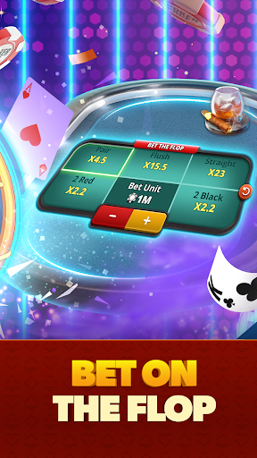 Poker Face Texas Holdem Poker ဖန်သားပြင်ဓာတ်ပုံ 2