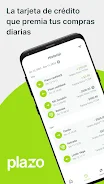 Plazo: Tarjeta de crédito captura de pantalla 