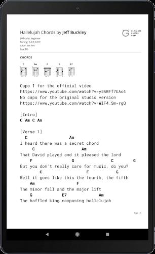 Screenshot Sheet Music Viewer & Setlist 3