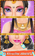 Indian Girl Wedding Salon Game ekran görüntüsü 1