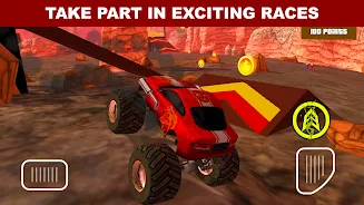 Monster Truck Racing Hero 3D ảnh chụp màn hình 4