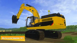 City Excavator Simulator 2023 Capture d'écran 1