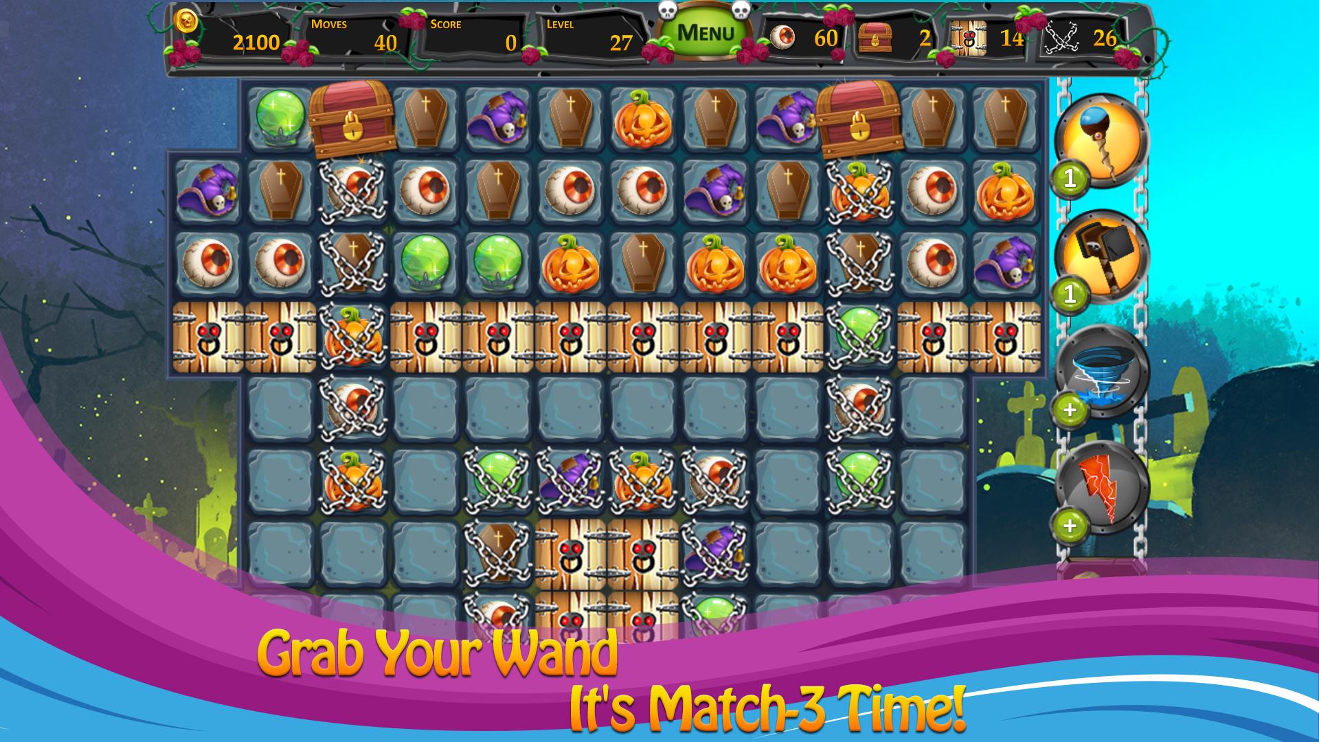 Secrets of Magic 3: Halloween ảnh chụp màn hình 1