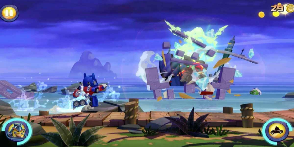 Angry Birds Transformers Screenshot 2