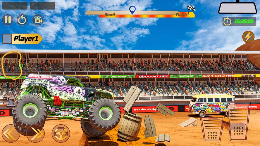 Monster Truck: Derby Games应用截图第3张