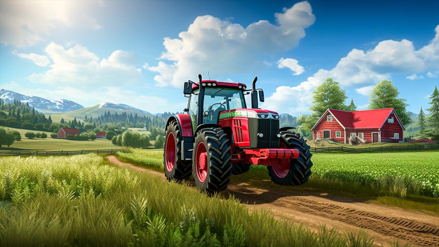 Tractor Farming Game: for kids captura de pantalla 