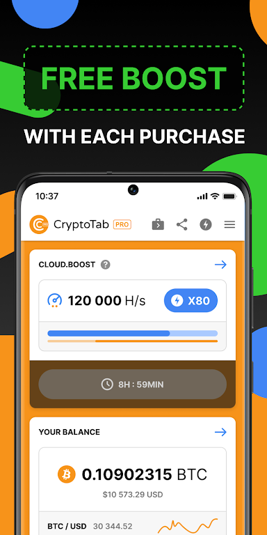 CryptoTab Browser Pro Level应用截图第1张
