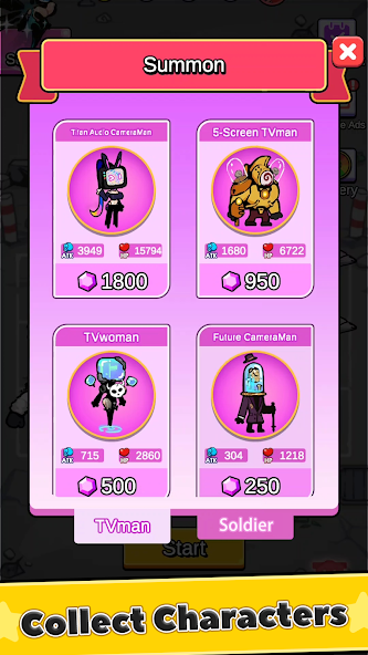 Battle Warriors: Strategy Game Mod экрана 3