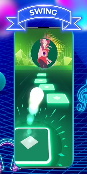 Tiles Hop EDM Rush Music Game screenshot 1