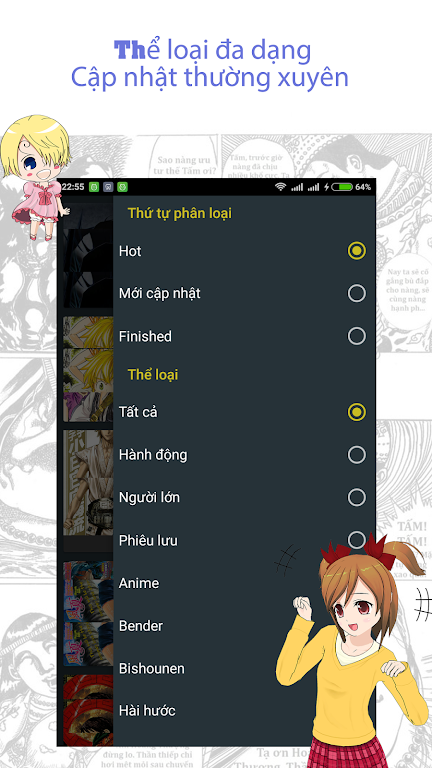 hot manga - comic offline Best Online स्क्रीनशॉट 2