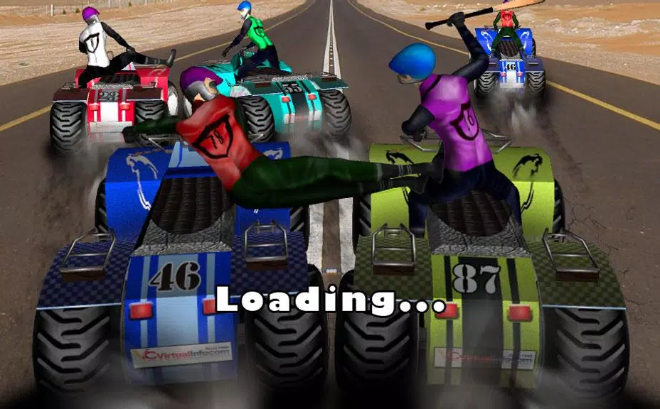 Screenshot 3D quad bike racing 3