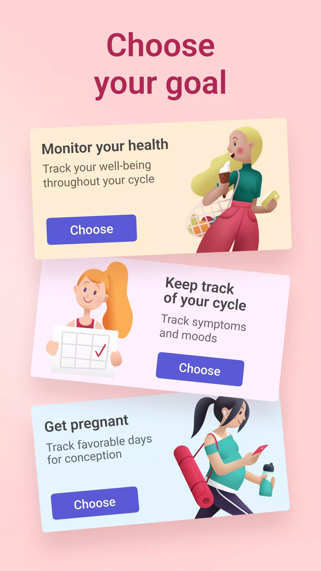 Clover－Period & Cycle Tracker ekran görüntüsü 3