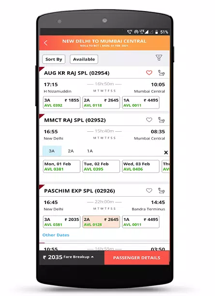 IRCTC Rail Connect Screenshot 4