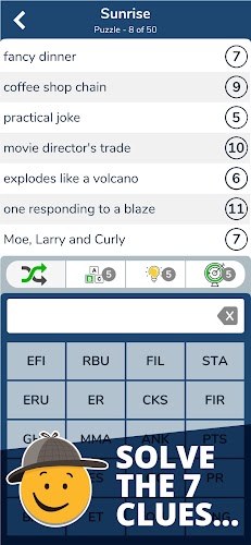 7 Little Words: Word Puzzles captura de pantalla 