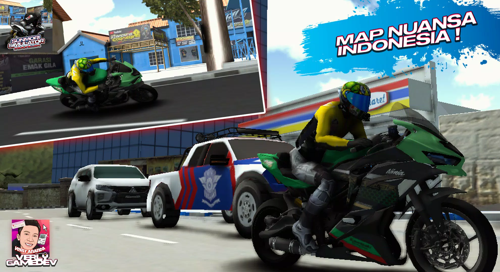 Screenshot Sunmori Simulator Indonesia 3D 2