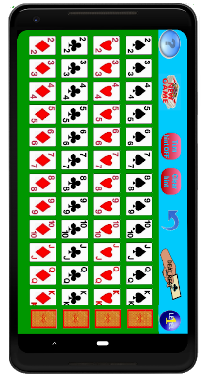 Differerent Solitaire game Screenshot 2