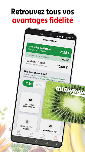 Intermarché – courses en ligne captura de pantalla 