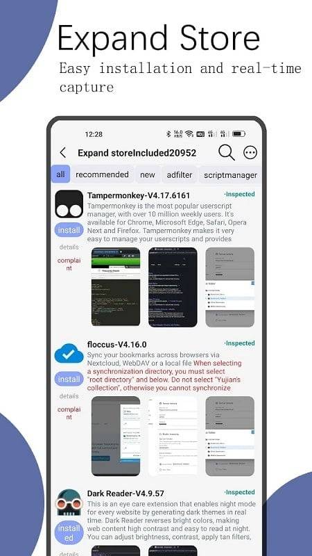 Rainsee Browser ekran görüntüsü 3