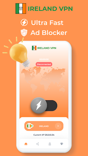 Ireland VPN - Private Proxy スクリーンショット 2