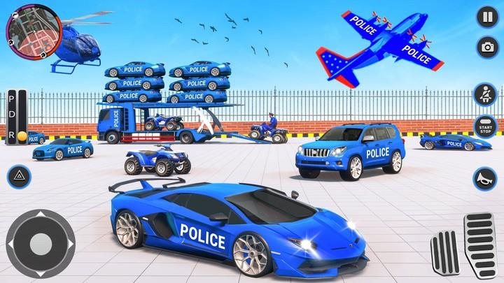 US Police Car Transport Career ảnh chụp màn hình 2