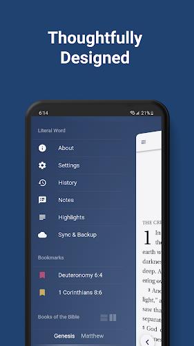 Literal Word Bible App Screenshot 2