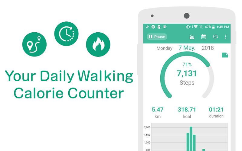 Pedometer - Step Counter Maipo screenshot 1