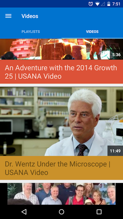 USANA Mobile HUB Screenshot 4