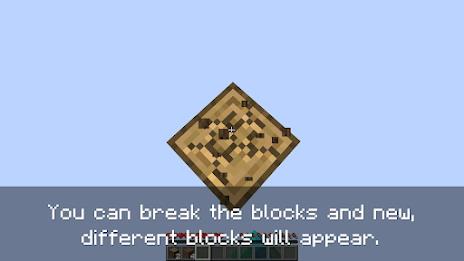 Screenshot One block survival for MCPE 2