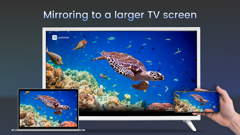 LetsView TV: Screen Mirroring Screenshot 1