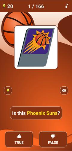 Screenshot Basketball Logo Quiz 3