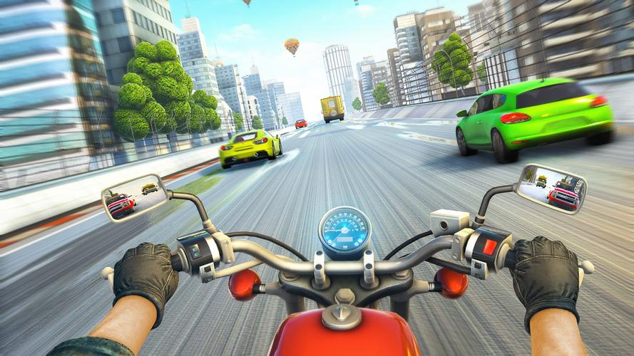Bike Race Games Bike Racing 3D экрана 3
