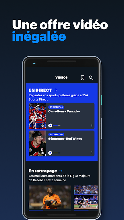 TVA Sports screenshot 3