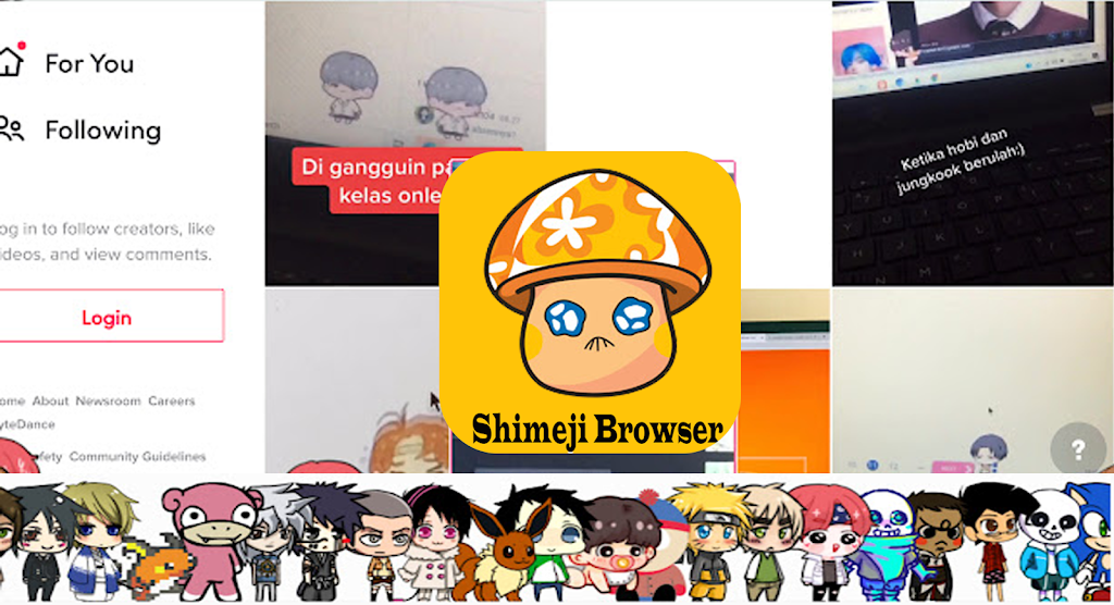 Shimeji Browser Extension captura de pantalla 