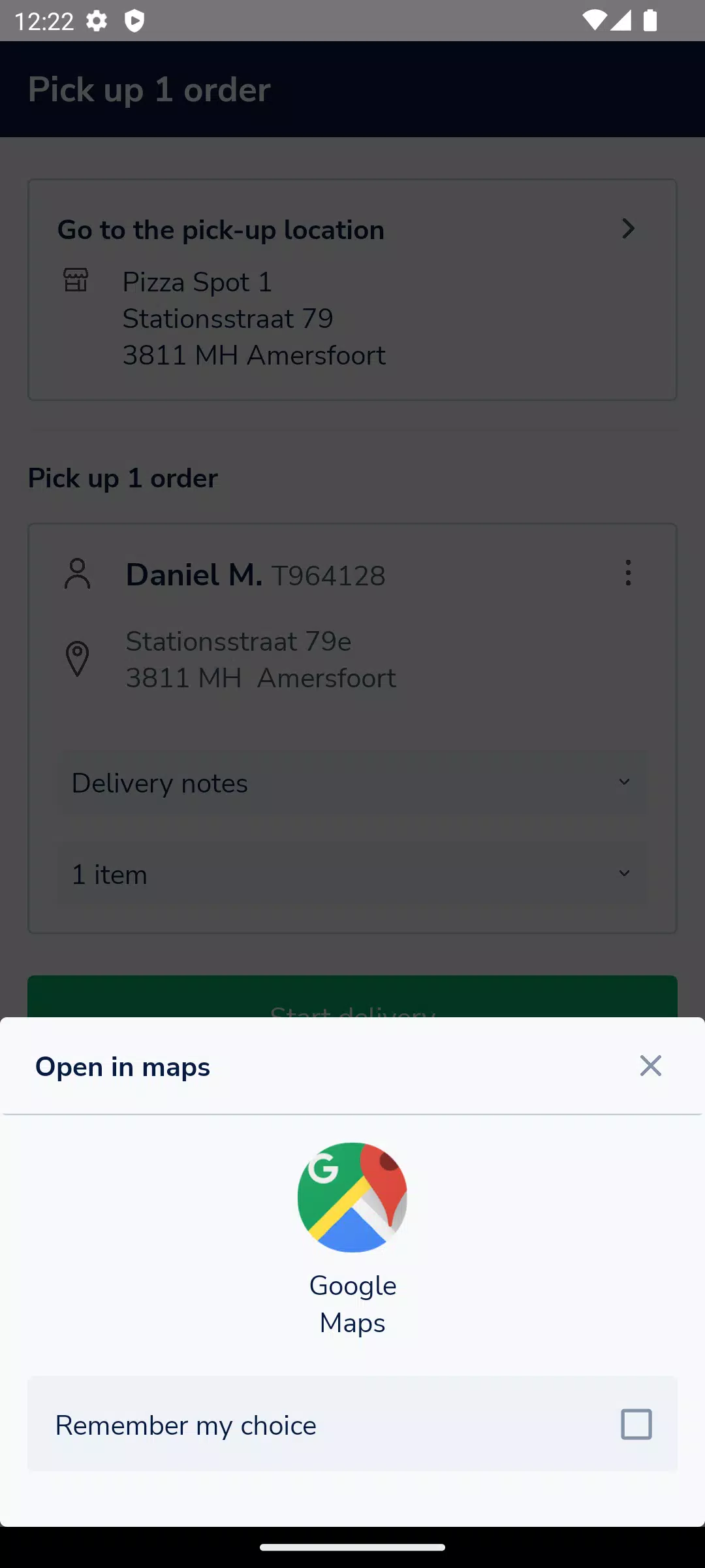 Deliverect for Couriers ဖန်သားပြင်ဓာတ်ပုံ 3