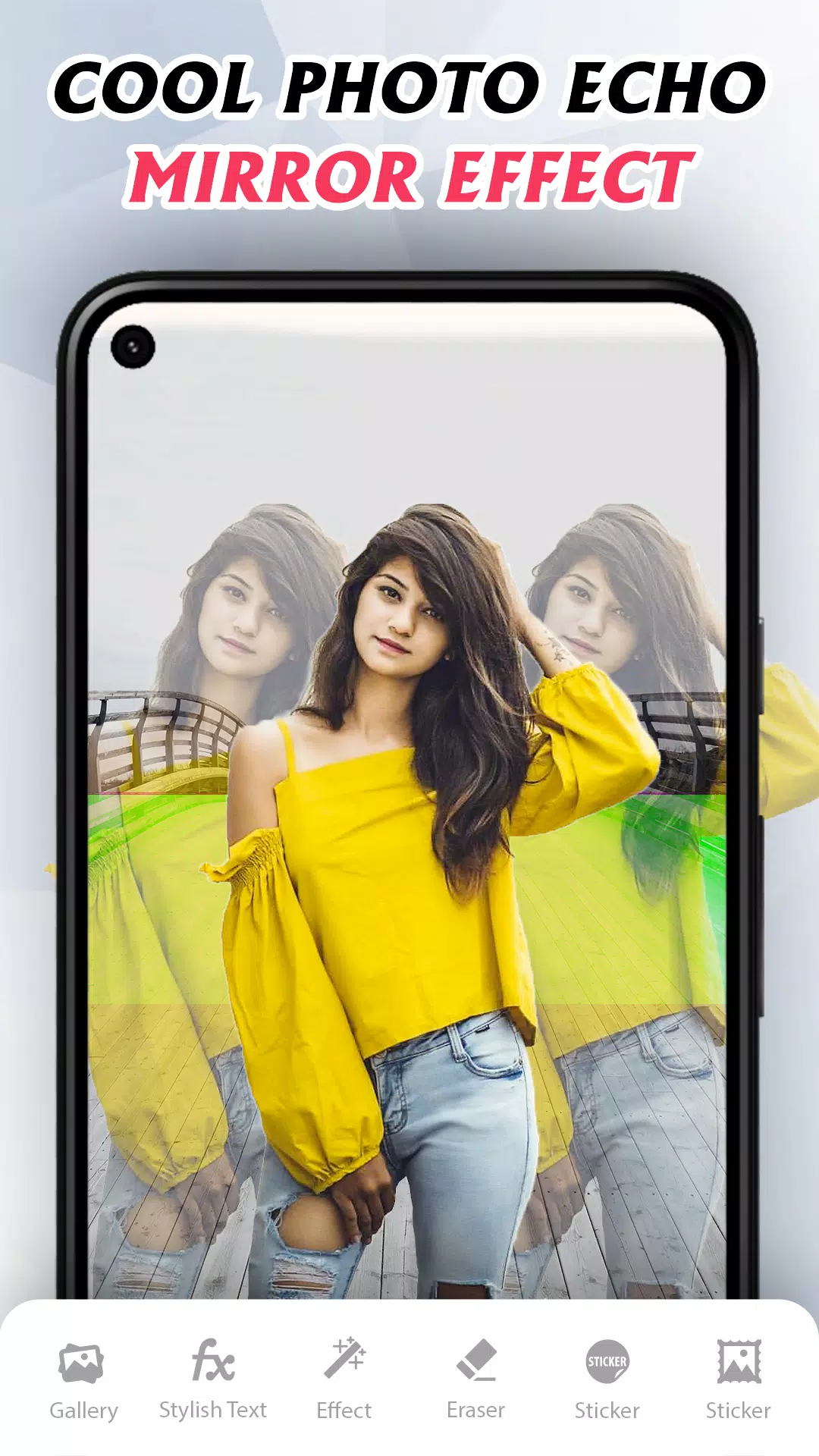 Echo Mirror Magic Effect Photo ảnh chụp màn hình 1