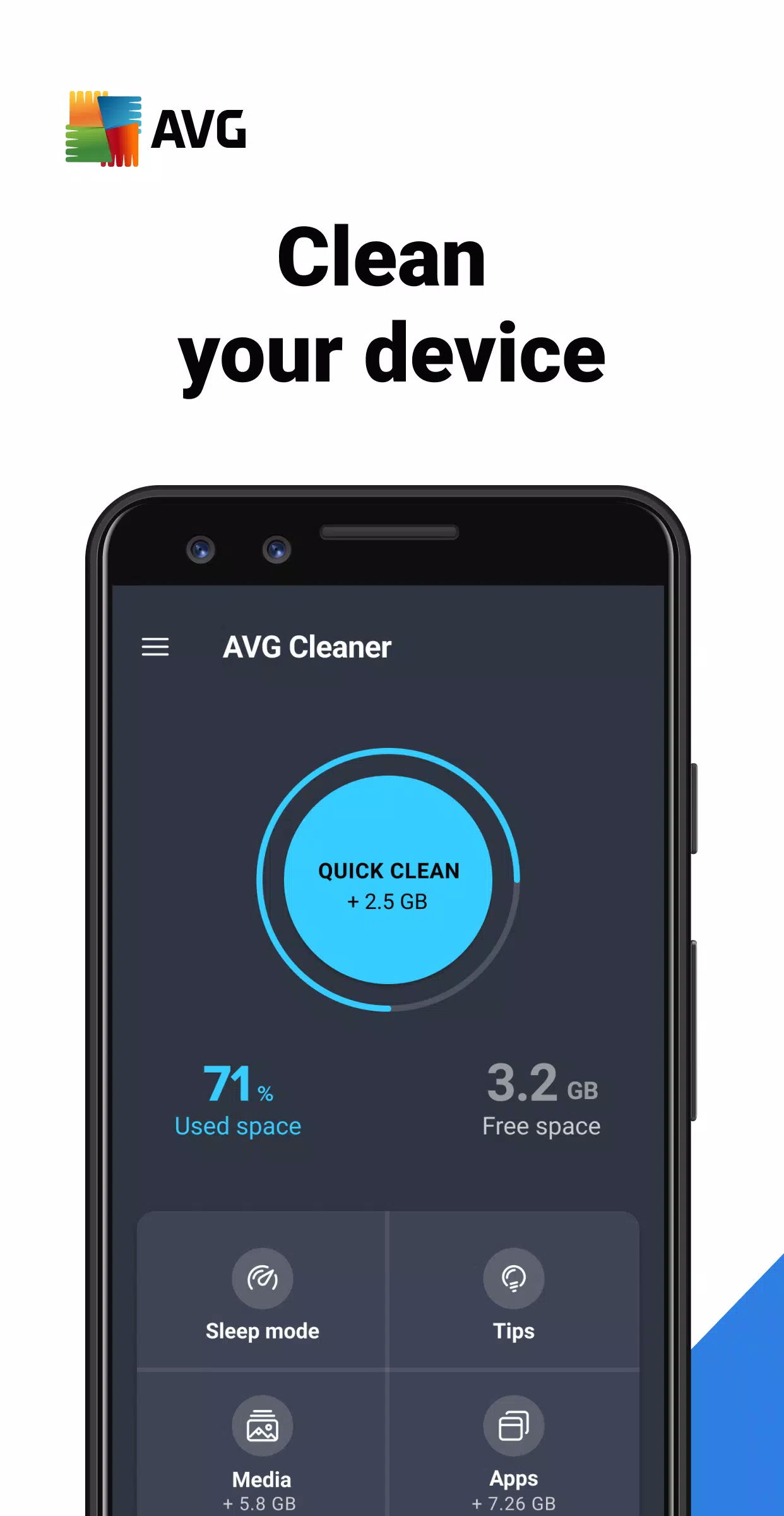 AVG Cleaner ဖန်သားပြင်ဓာတ်ပုံ 1