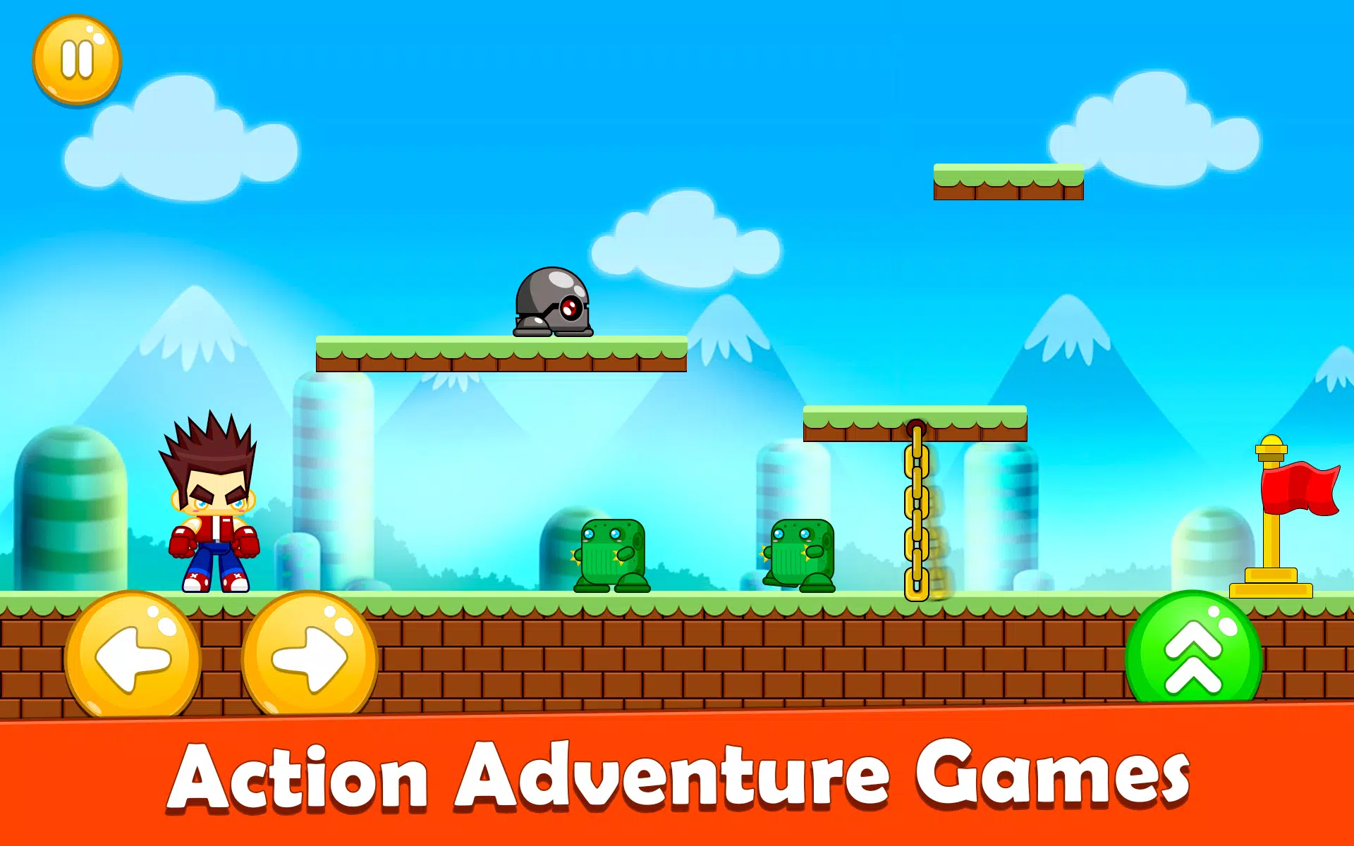 Brave Hero Adventures Game ảnh chụp màn hình 2