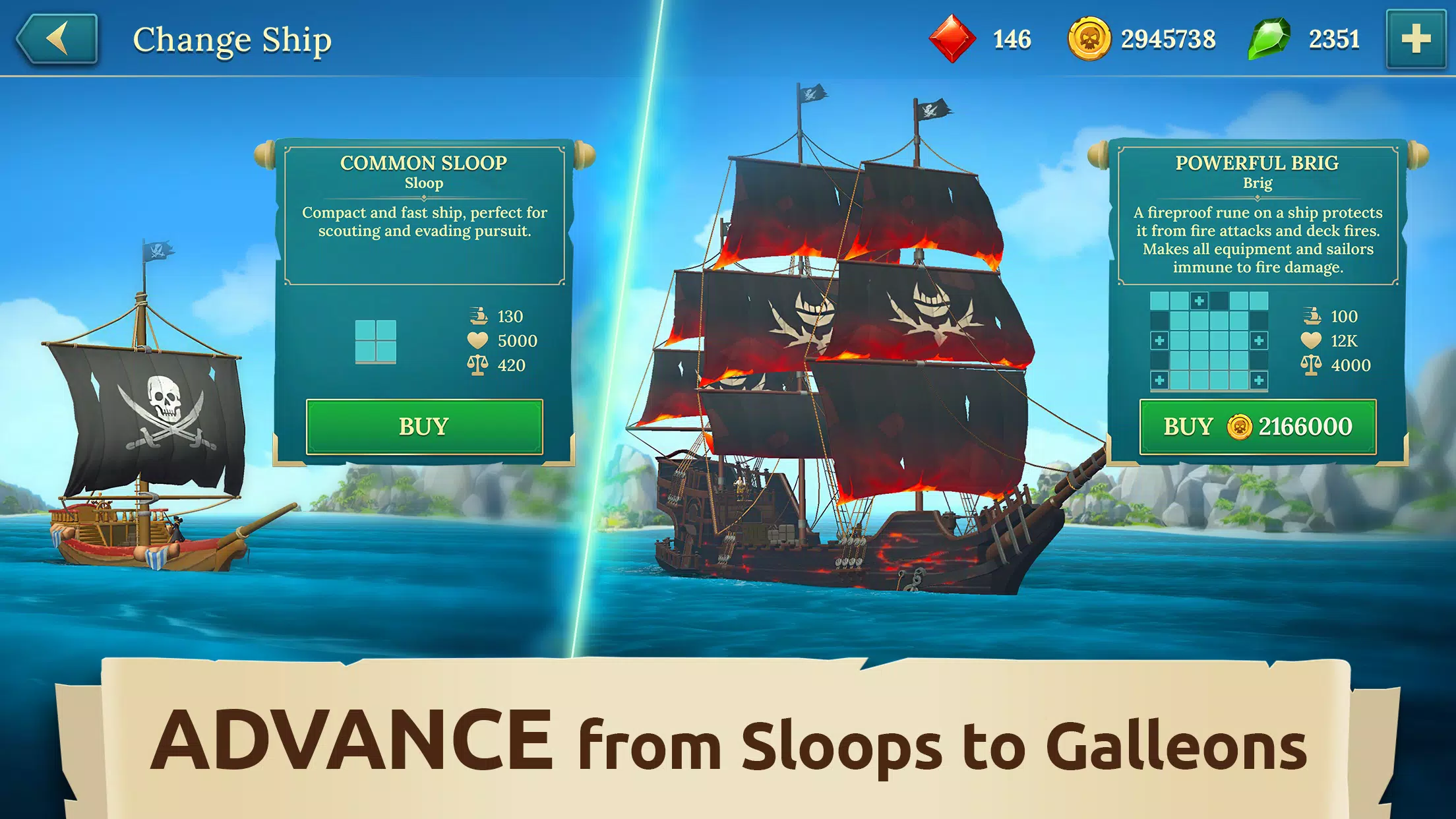 Pirate Ships・Build and Fight Screenshot 3