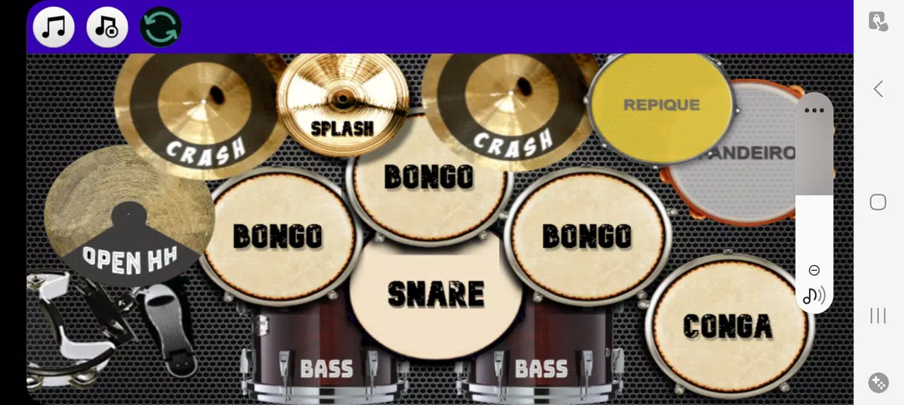 Drum Studio: Bateria Virtual Captura de pantalla 3