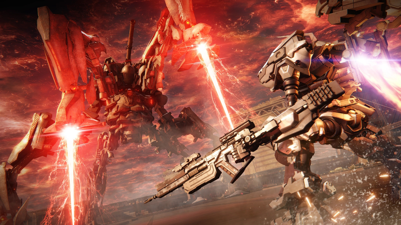 Armored Core Title Art
