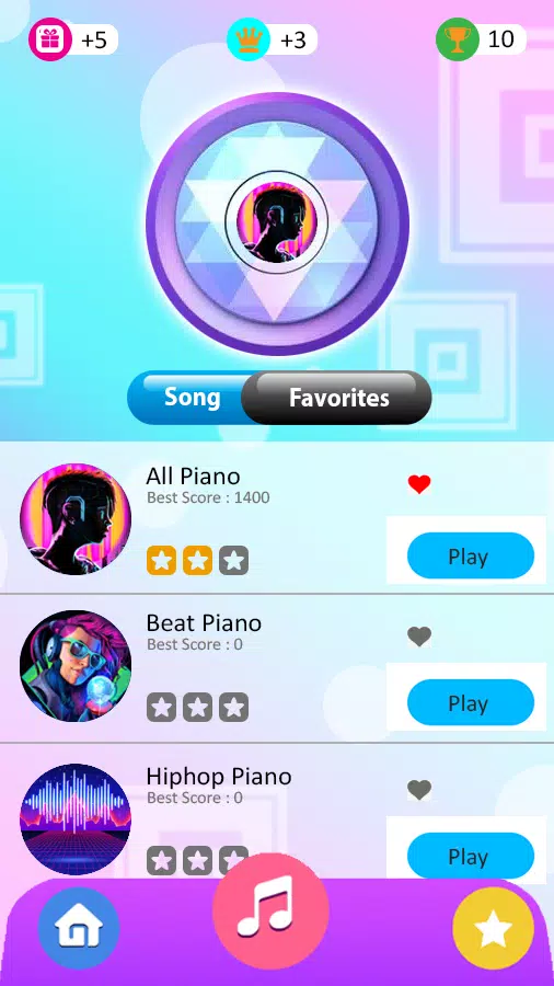 Screenshot Rush E Piano 1