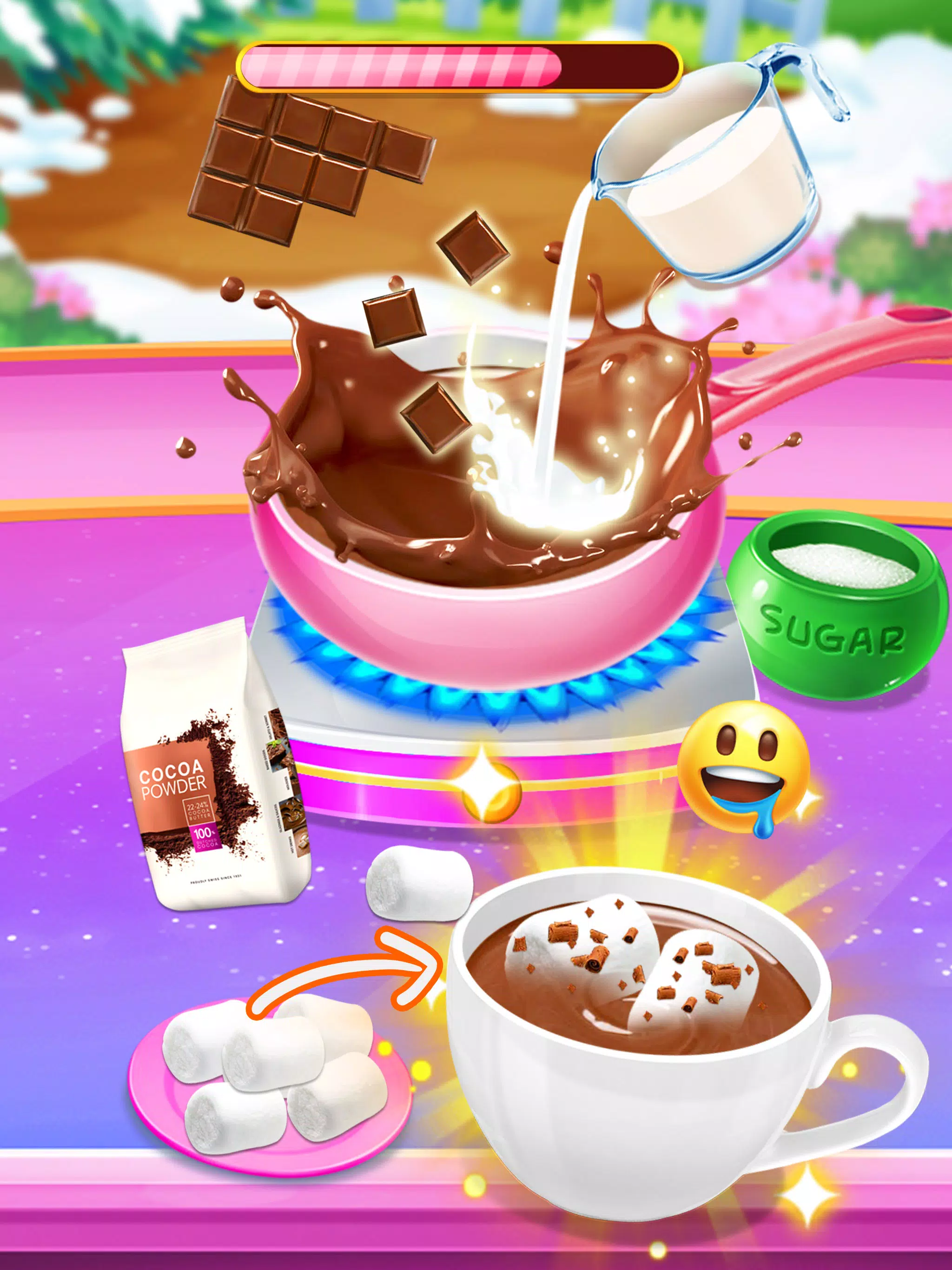 Screenshot Homemade Creamy Chocolate 3