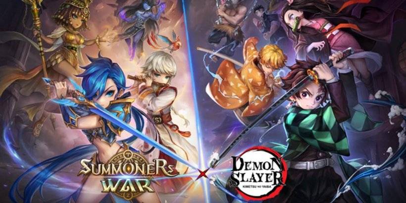 Summoners War Tinutukso ang Demon Slayer Collab