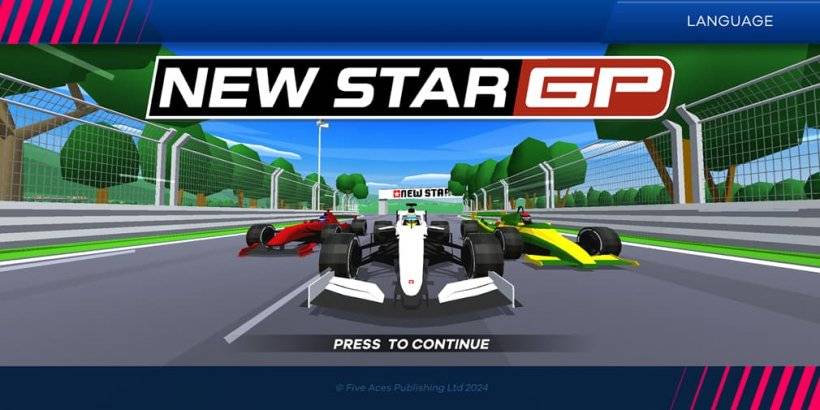 New Star GP: Retro F1 Racing Hits iOS, Android