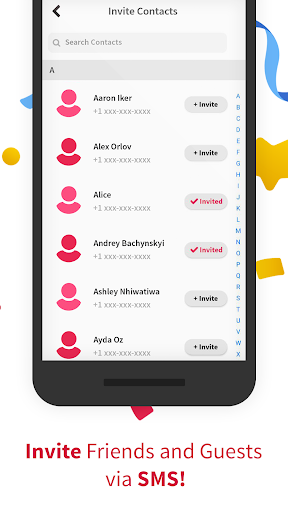 Party n Event Invitation Maker by Party Signup स्क्रीनशॉट 2