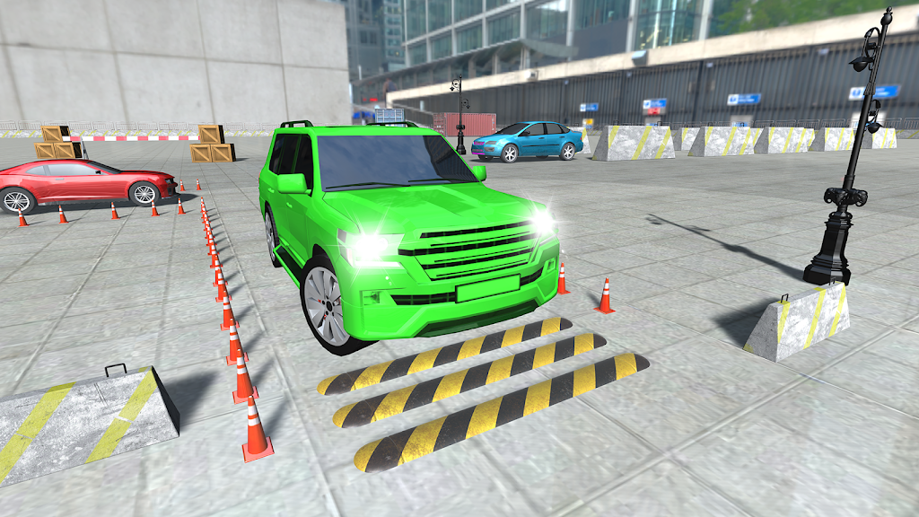 Prado Car Parking Driving Game ảnh chụp màn hình 2