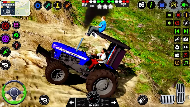 Tractor Driving Tractor Games screenshot 2