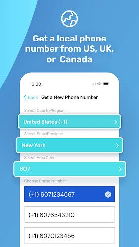 PingMe Second Phone Number App ဖန်သားပြင်ဓာတ်ပုံ 3