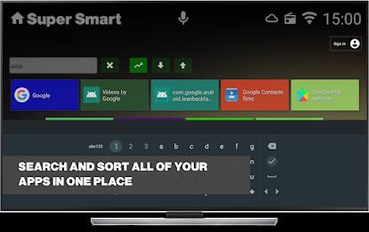 Super Smart TV Launcher экрана 3